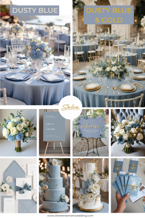 Dusty Blue vs Dusty Blue Gold