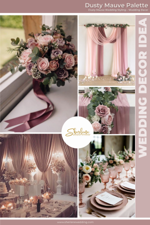 Dusty Mauve - Wedding Decor Idea